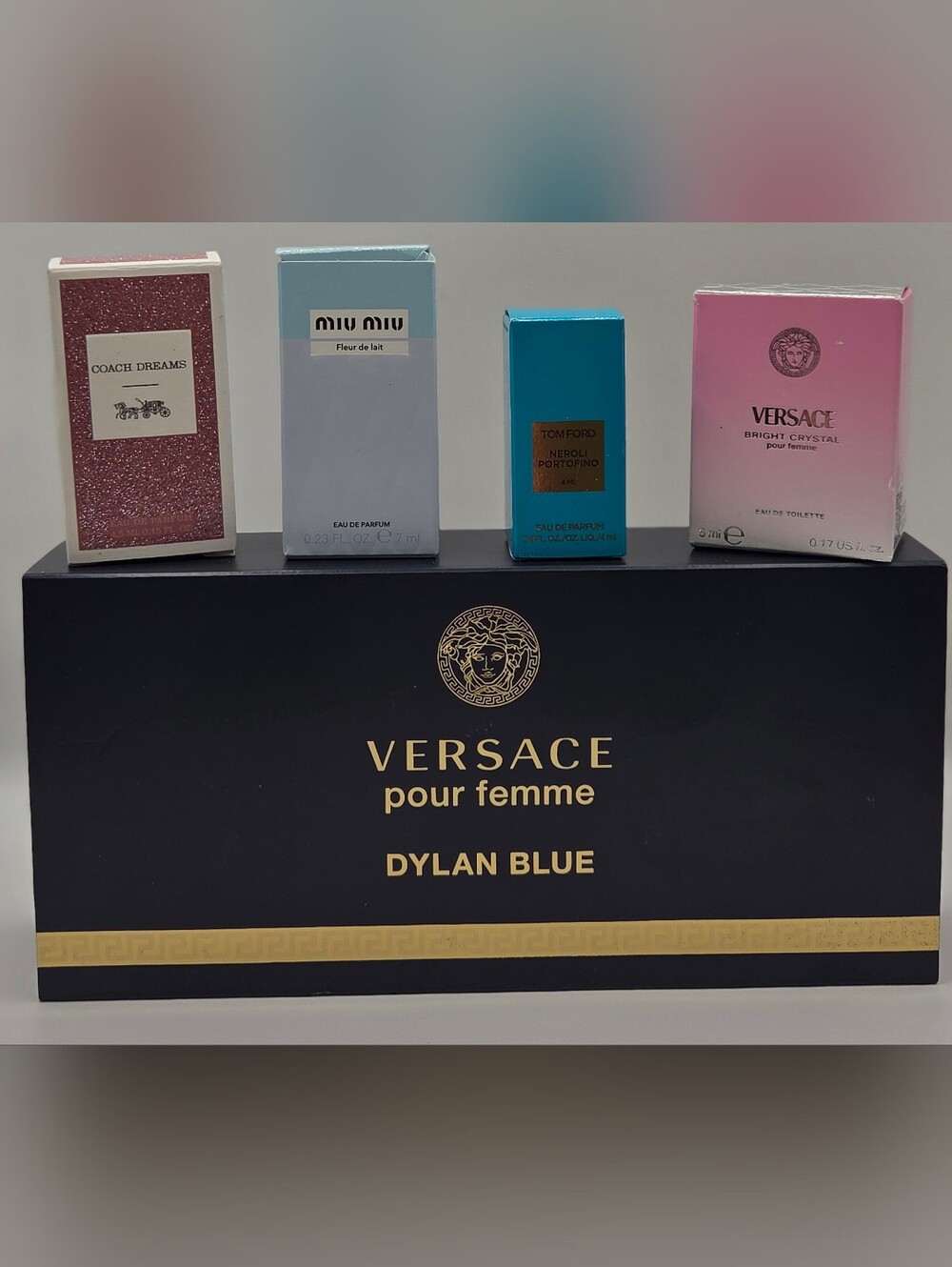 Fragrance Collection - Set of 5 Mini Dabbers TOM FORD, MUI MUI, COACH, VERSACE